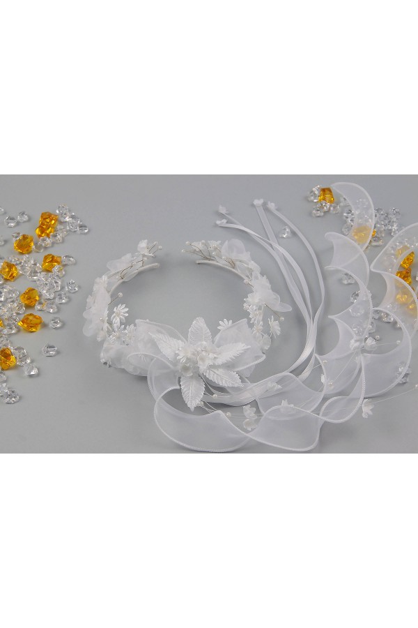 Guirlande de communion - demi-couronne UK-W22 Guirlande de communion - demi-couronne UK-W22 - obraz 4