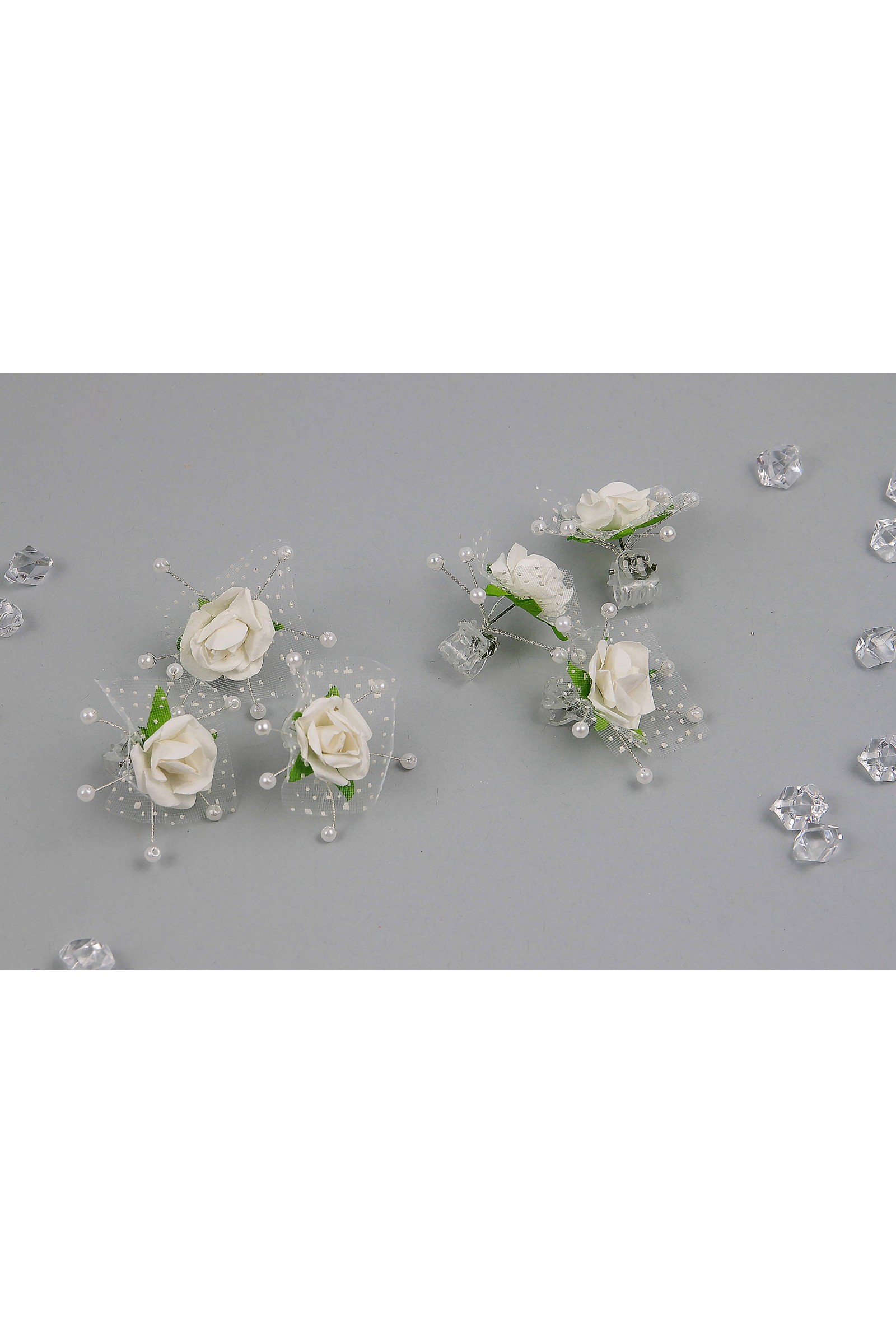Broche de communion - Rose crème Broche de communion - Rose crème - obraz 1