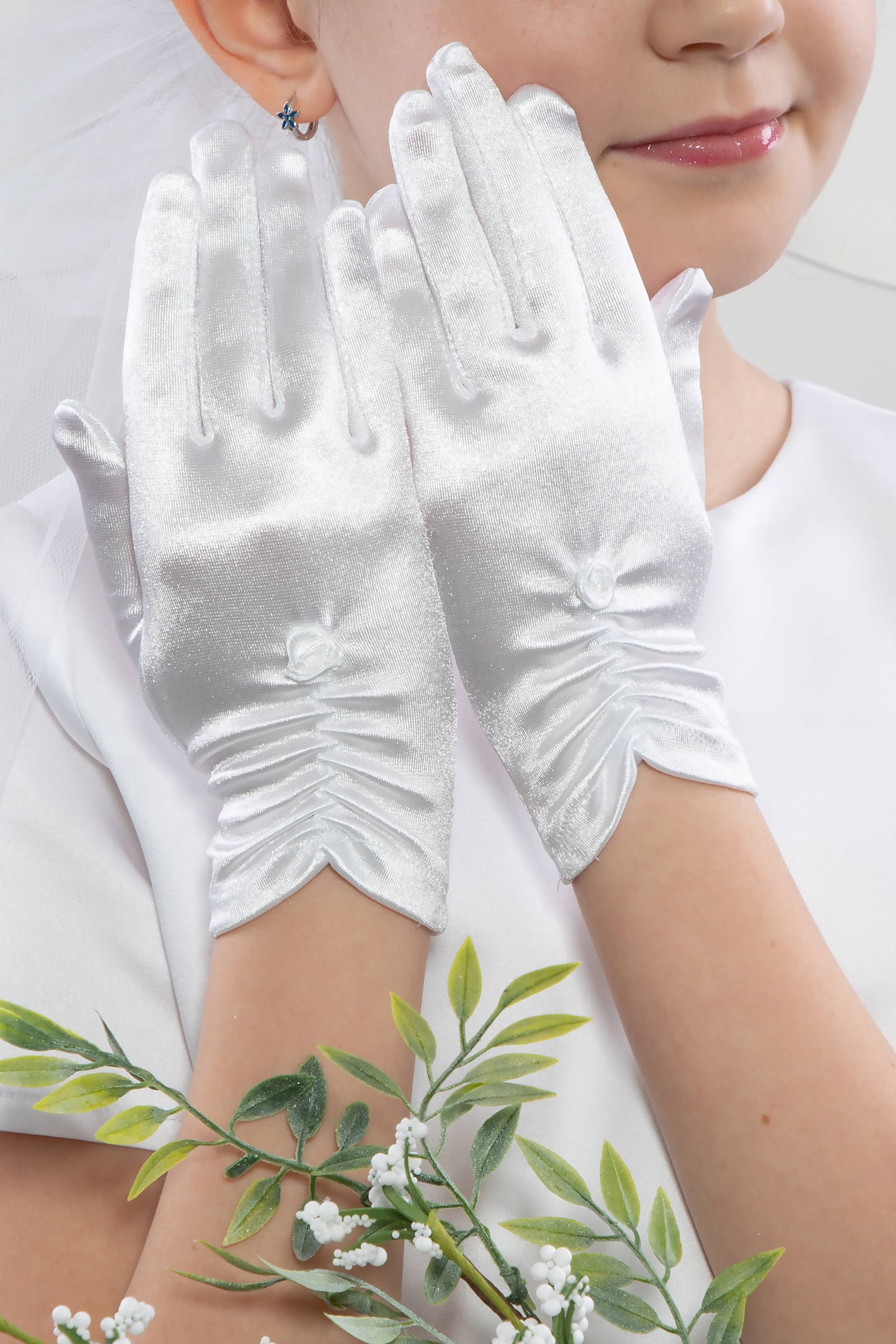 Gants de Communion Classiques UK-Nr11 Gants de Communion Classiques UK-Nr11 - obraz 0