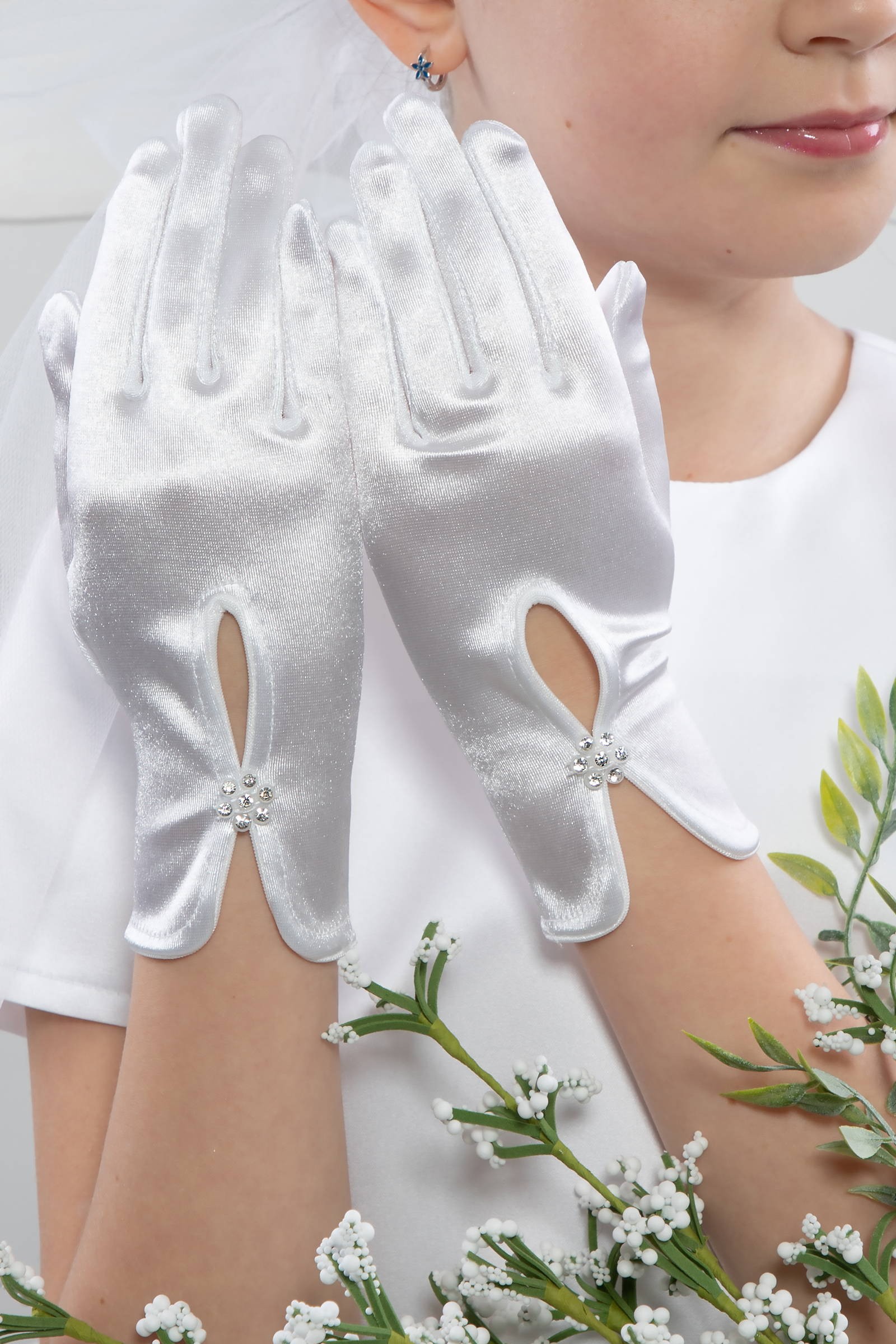 Gants de Communion Classiques UK-Nr16 Gants de Communion Classiques UK-Nr16 - obraz 0
