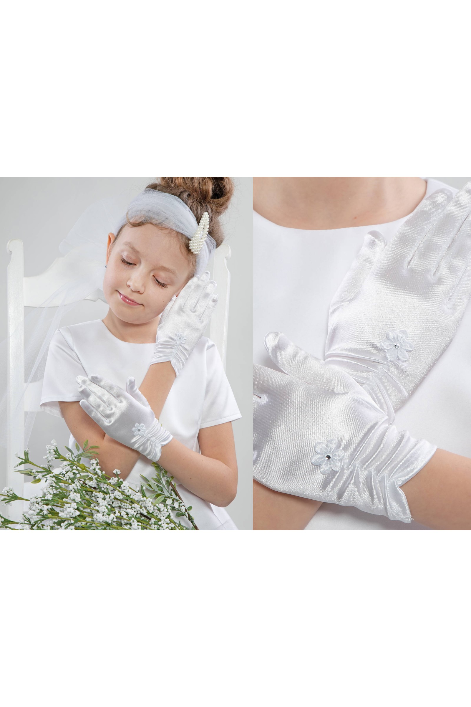 Gants de communion classiques - GRAND UK-NR5S - obraz 1