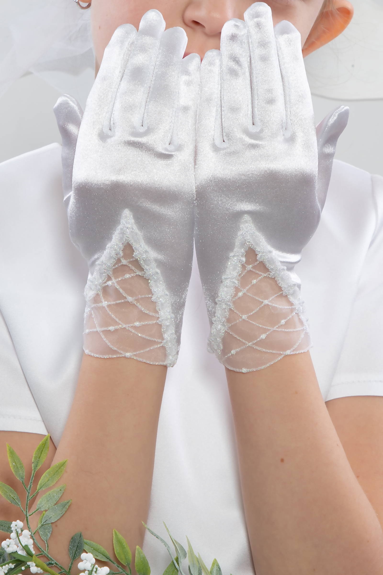 Gants de Communion Classiques UK-Nr19 Gants de Communion Classiques UK-Nr19 - obraz 0
