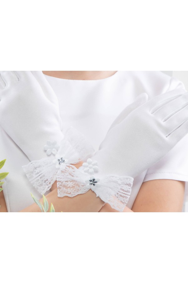 Gants de Communion Classiques UK-Nr28 Gants de Communion Classiques UK-Nr28 - obraz 2