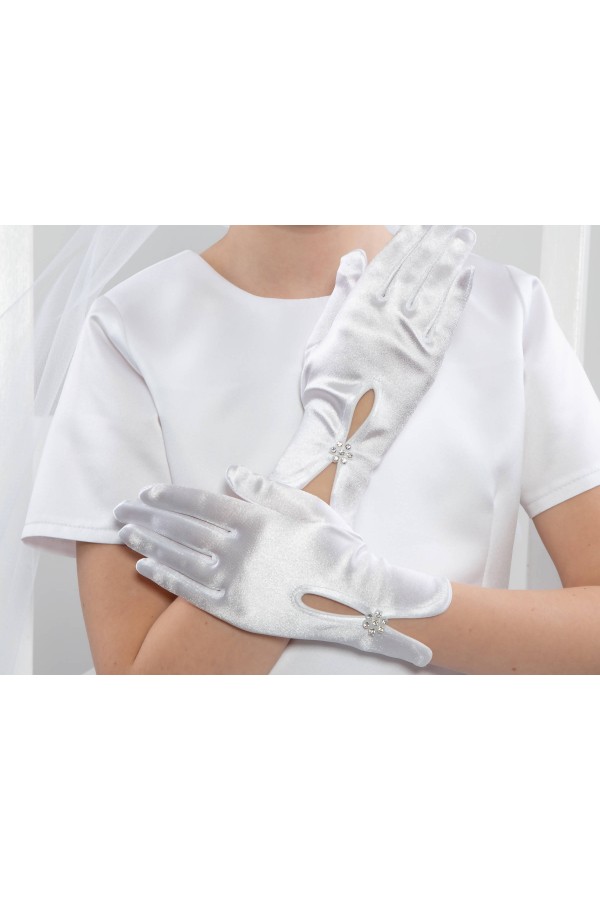Gants de Communion Classiques UK-Nr16 Gants de Communion Classiques UK-Nr16 - obraz 2