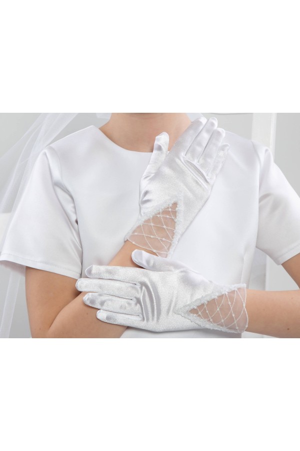 Gants de Communion Classiques UK-Nr19 Gants de Communion Classiques UK-Nr19 - obraz 2