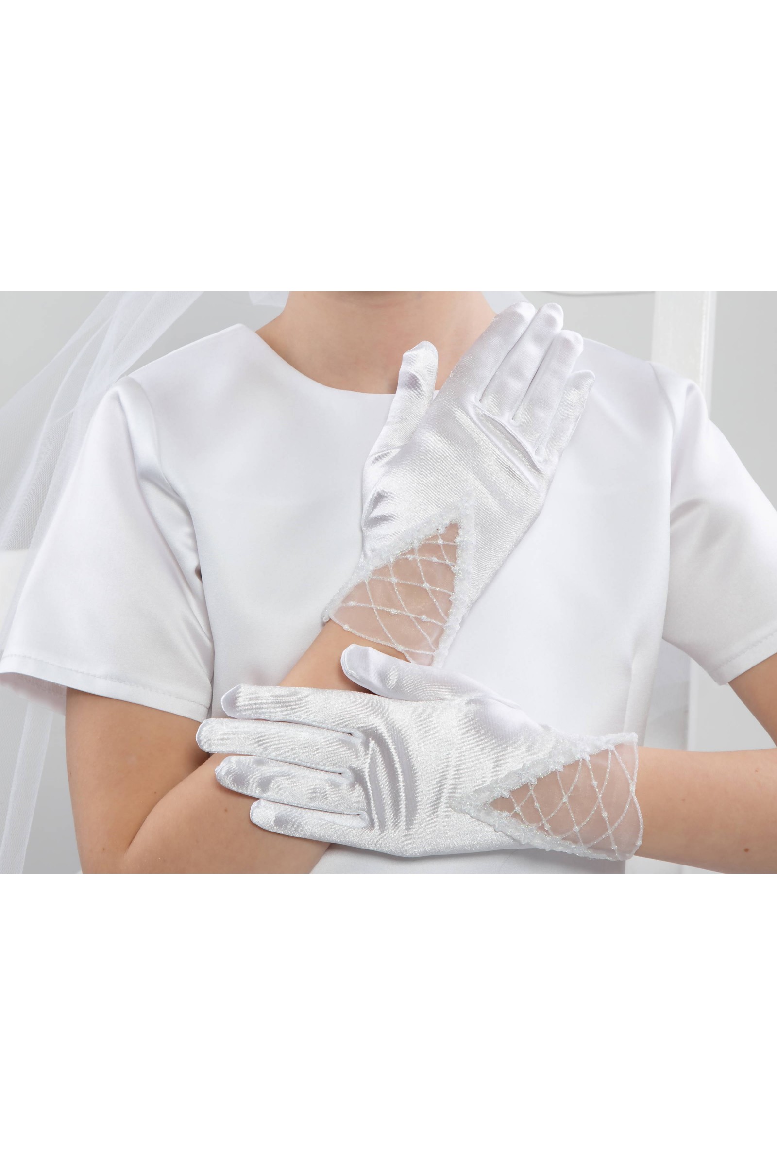 Gants de Communion Classiques UK-Nr19 Gants de Communion Classiques UK-Nr19 - obraz 2