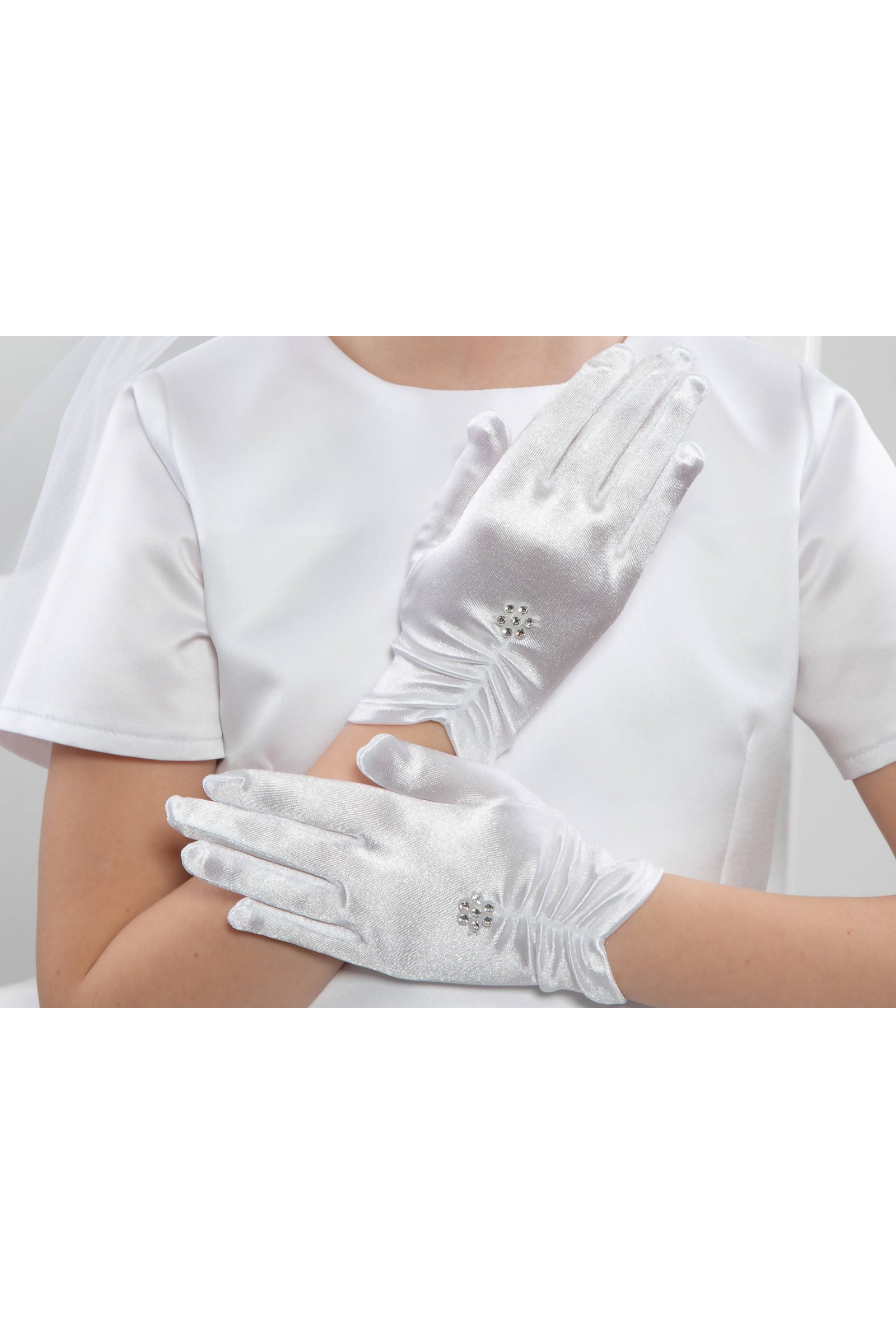 Gants de Communion Classiques UK-Nr14 Gants de Communion Classiques UK-Nr14 - obraz 2