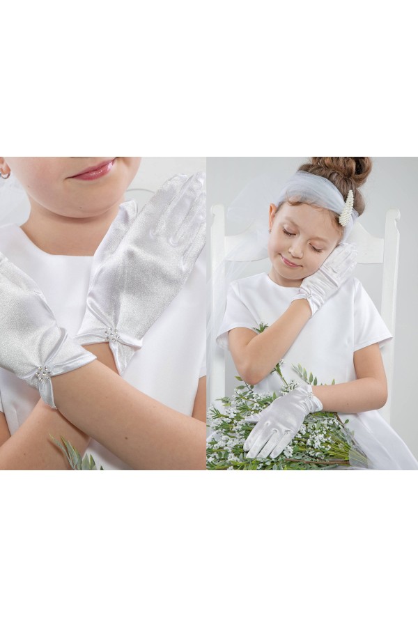 Communion Gloves Classic UK-Nr9 Communion Gloves Classic UK-Nr9 - obraz 2