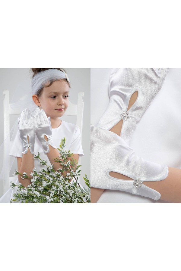Gants de Communion Classiques UK-Nr16 Gants de Communion Classiques UK-Nr16 - obraz 1