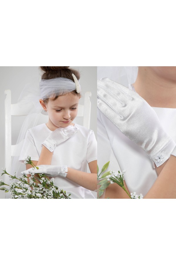 Gants de Communion Classiques UK-Nr18 Gants de Communion Classiques UK-Nr18 - obraz 1