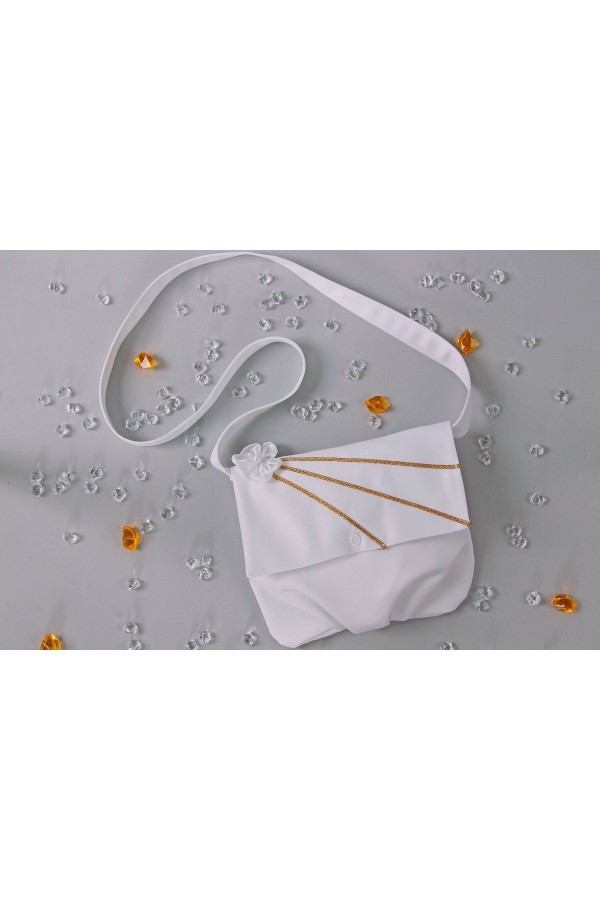 Sac de communion avec ceinture en satin UK-Tps8 Sac de communion avec ceinture en satin UK-Tps8 - obraz 2