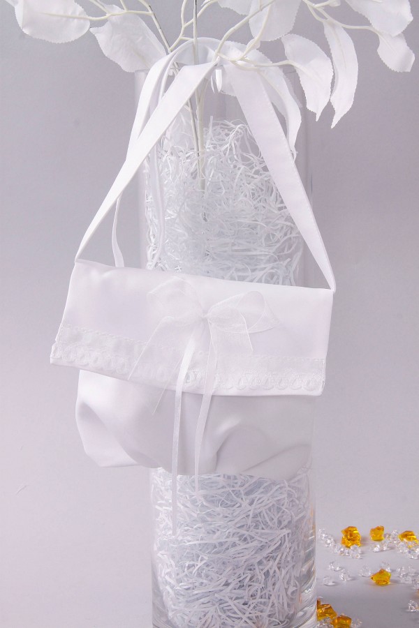 Satin belt communion bag UK-Tps14 Satin belt communion bag UK-Tps14 - obraz 1