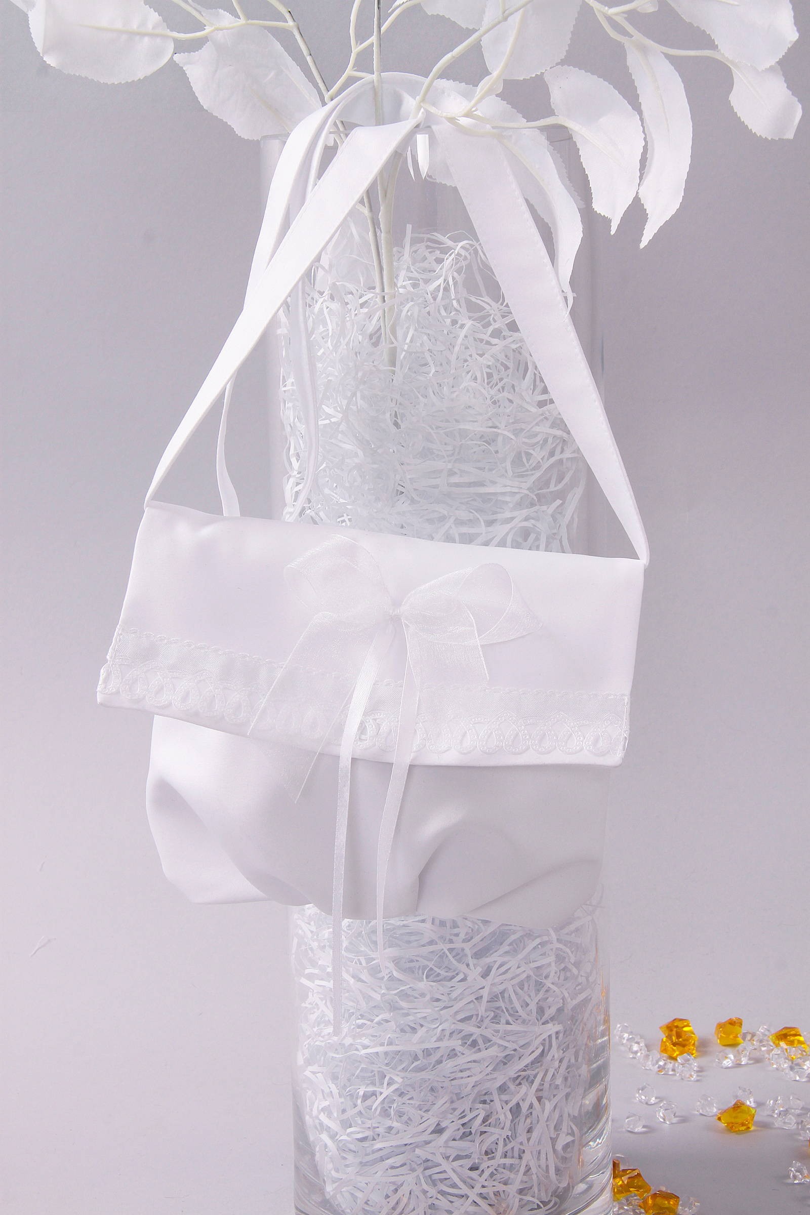 Satin belt communion bag UK-Tps14 Satin belt communion bag UK-Tps14 - obraz 1