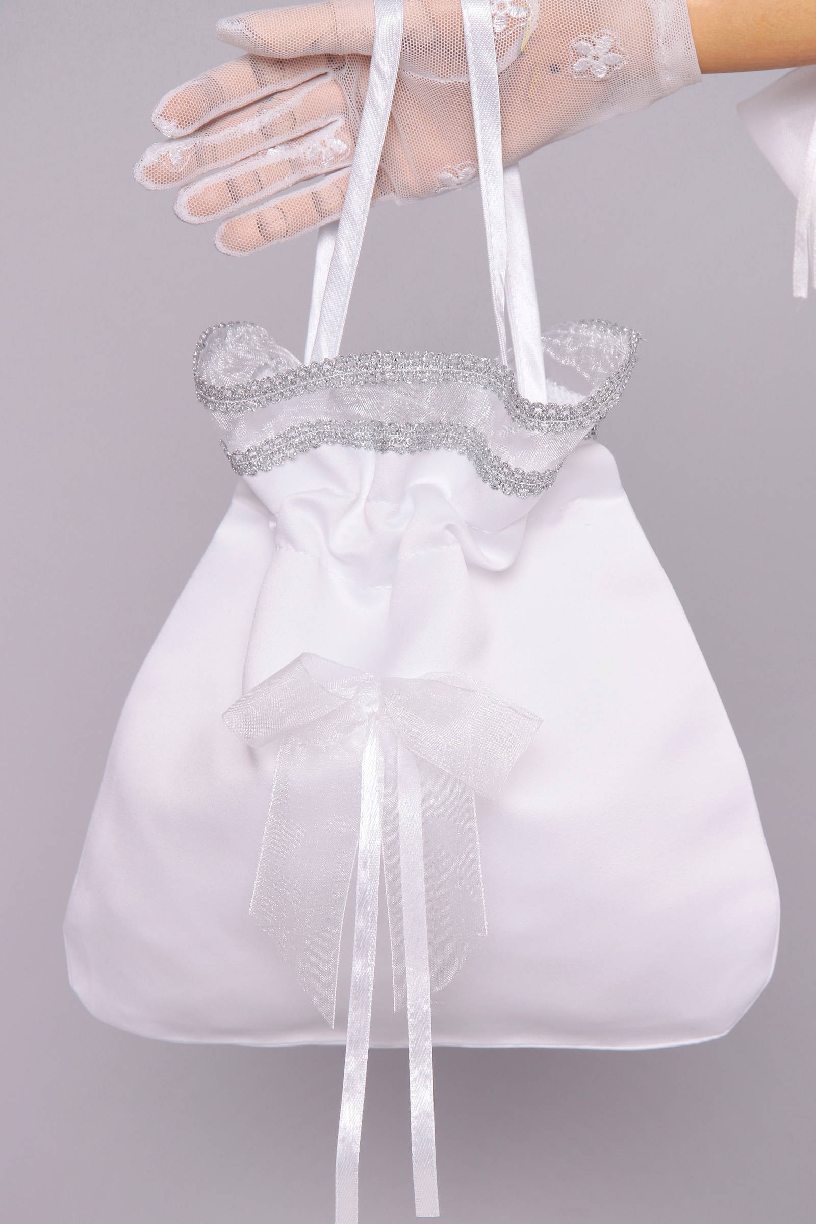 Sac en satin pour communion UK-Tss10 Sac en satin pour communion UK-Tss10 - obraz 0