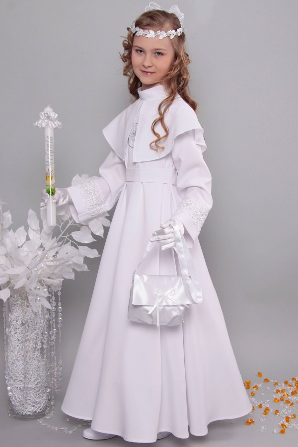 Communion Alba with guipure 14/UK-RS - obraz 4