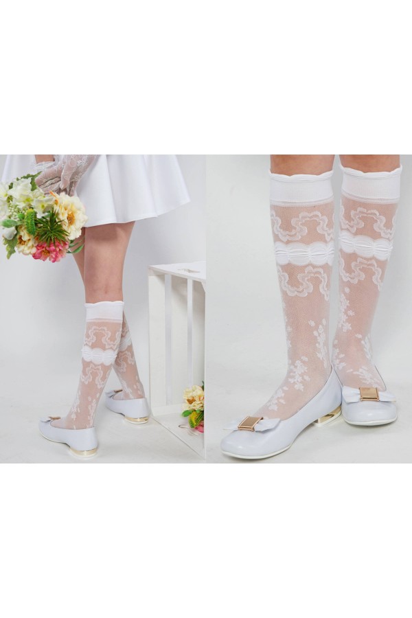 Chaussettes de communion - Tosia - obraz 1