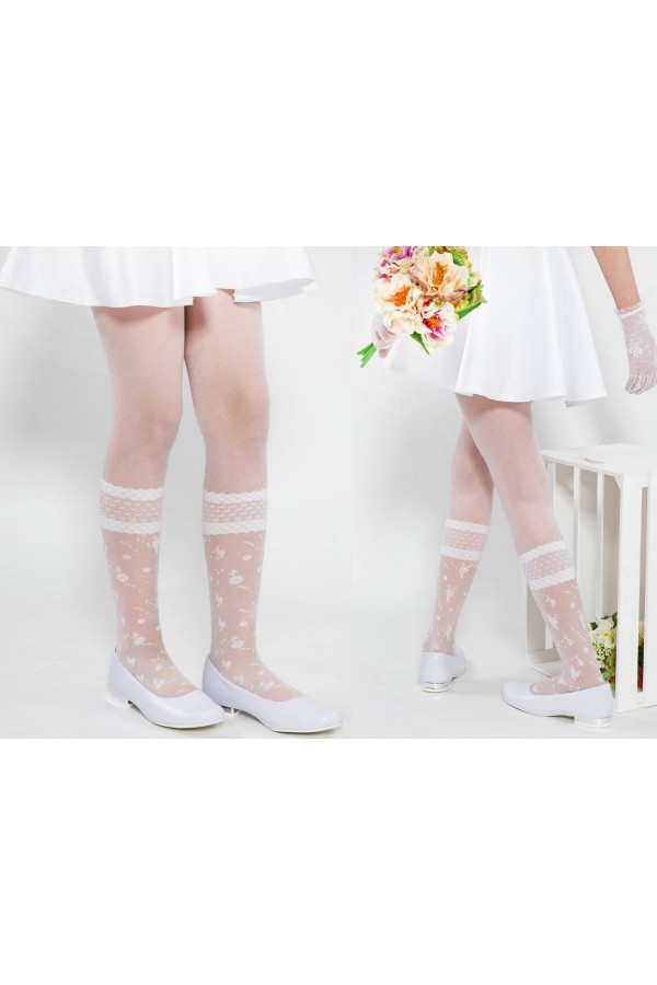 Collants de communion élégants - Agatha - obraz 3