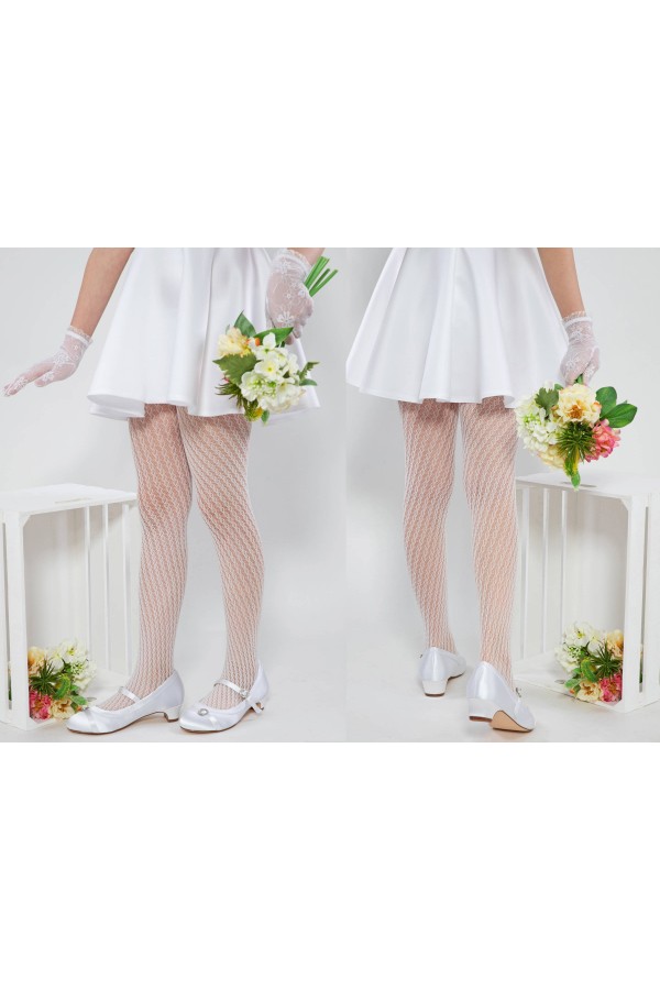 Elegant communion tights - Martynka - obraz 2