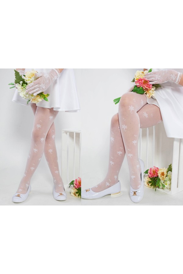 Collants élégants de communion - Sara G Collants élégants de communion - Sara G - obraz 2