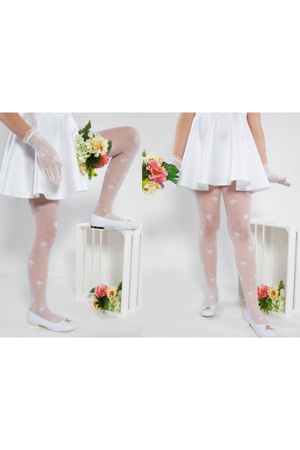 Collants élégants de communion - Sara G Collants élégants de communion - Sara G - obraz 5