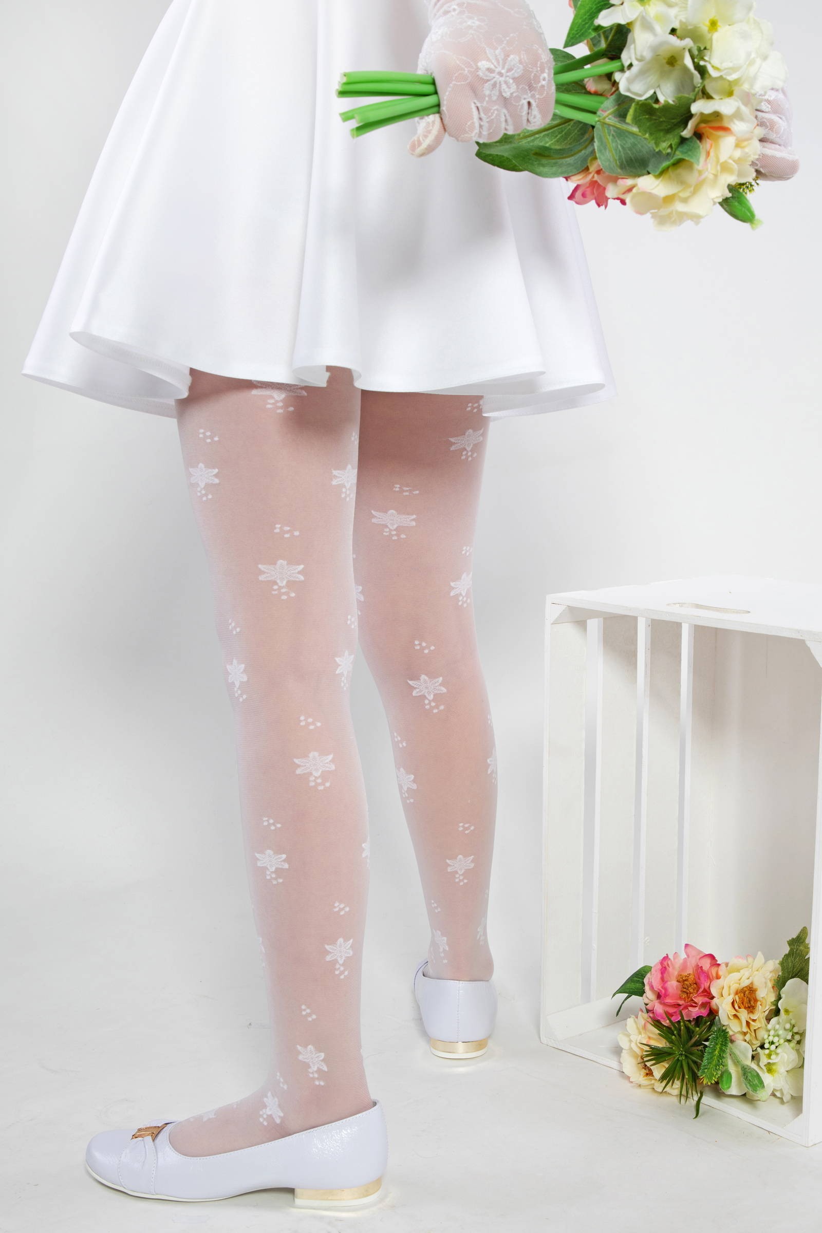 Collants élégants de communion - Sara G Collants élégants de communion - Sara G - obraz 0