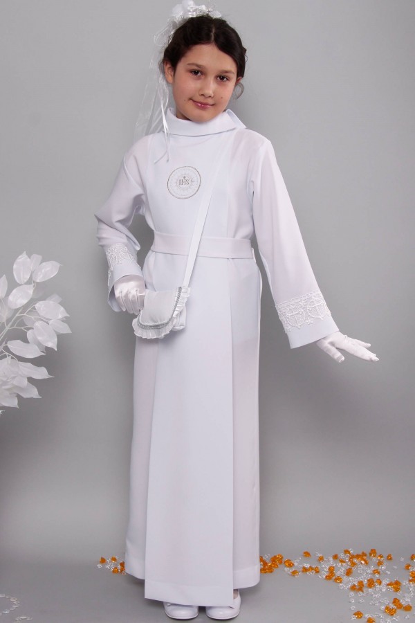 Communion Alba with guipure 16a/UK-K - obraz 1