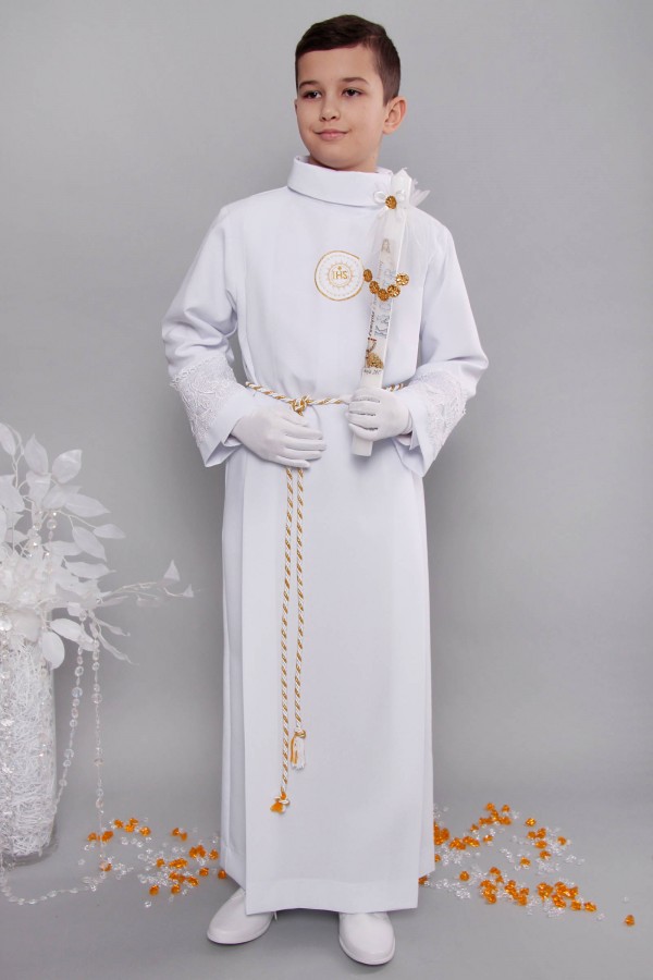 Communion Alba with guipure 13/UK-Z3 - obraz 3