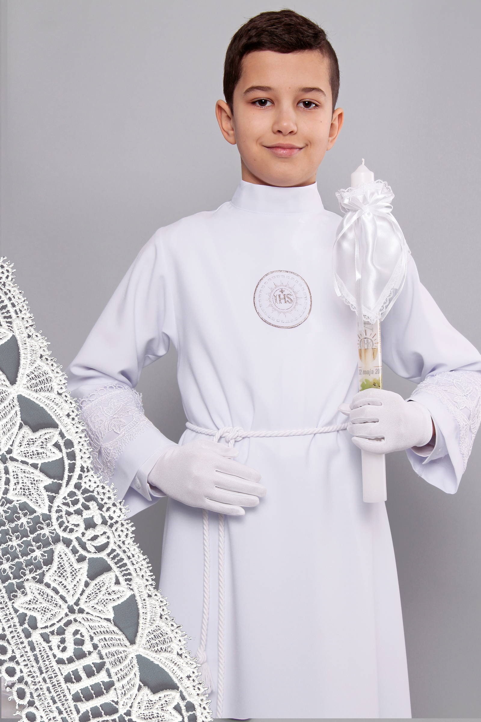 Communion Alba with guipure 14/UK-R3 - obraz 0