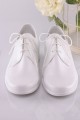 Chaussures de communion UK-010 - blanches - obraz 3