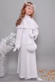 Communion robe with guipure 3a/UK-KK - obraz 2