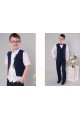 Costume de communion - Ensemble UK-GR/4 bleu marine - obraz 1