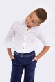 Communion shirt with decorative buttons UK-1Ks/g slim TALIA - obraz 1