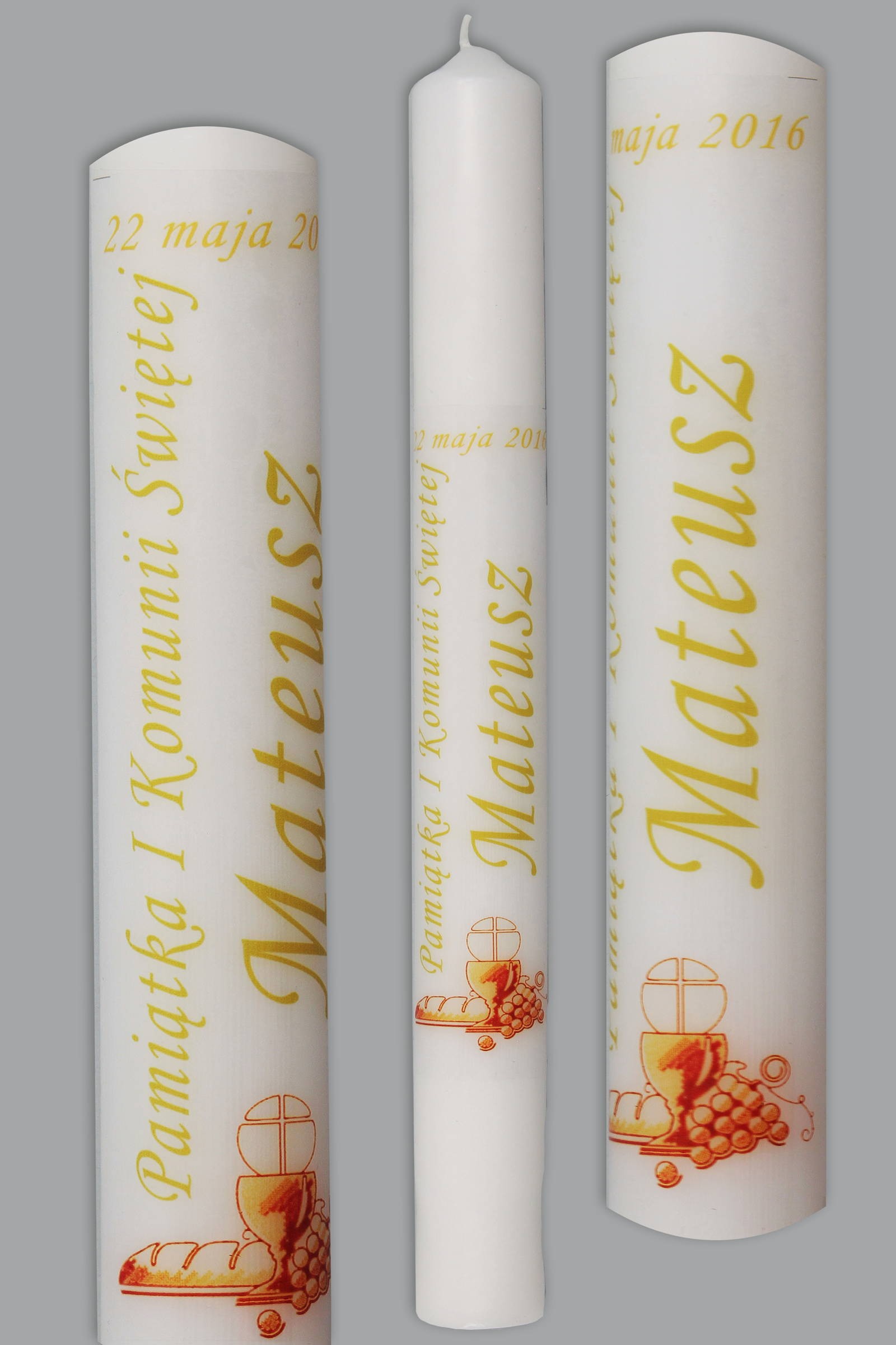 Bougie de communion pour personnalisation UK-SW-KN1a/ch Bougie de communion pour personnalisation UK-SW-KN1a/ch - obraz 0