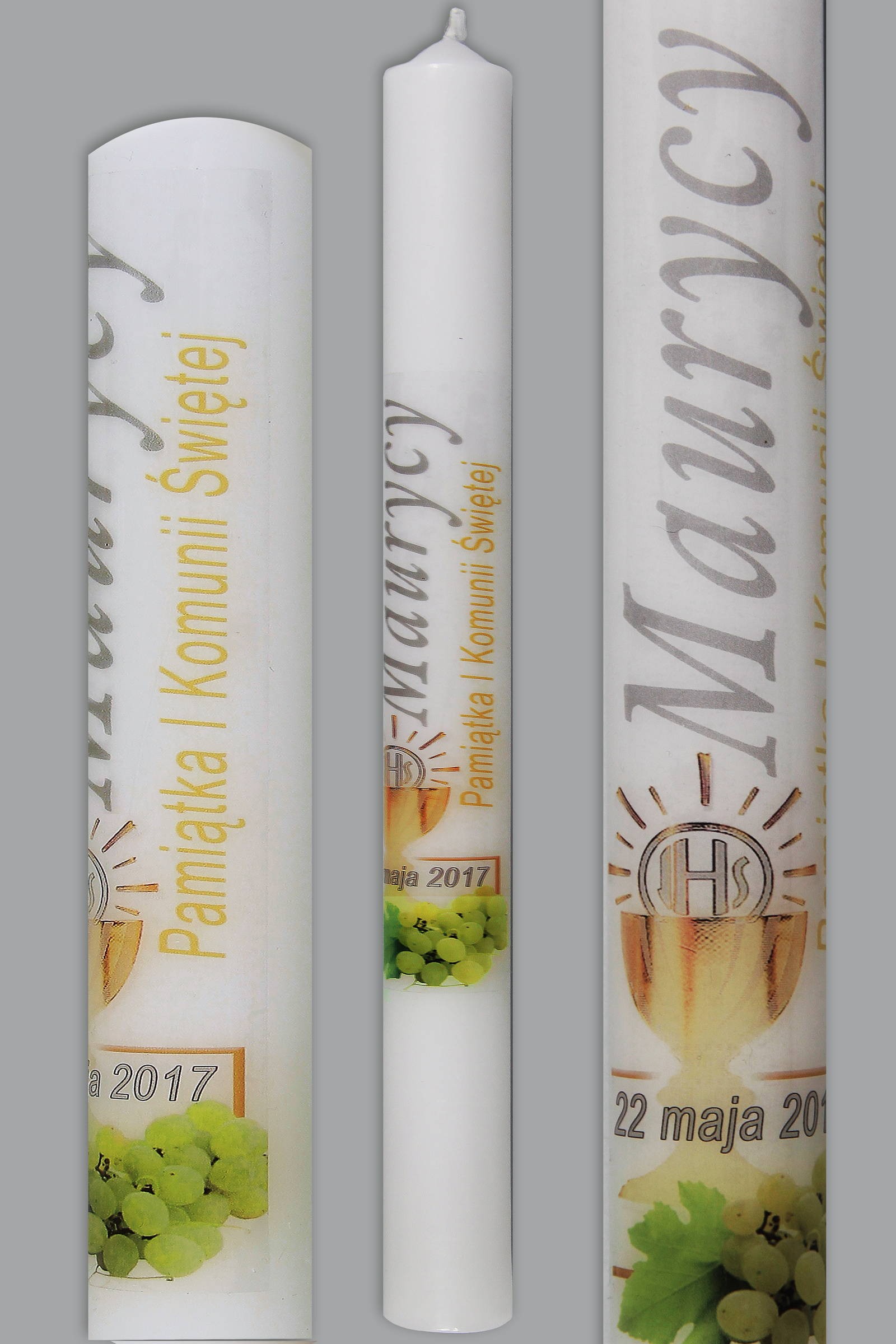 Bougie de communion à personnaliser UK-SW-KN1d/ch Bougie de communion à personnaliser UK-SW-KN1d/ch - obraz 0