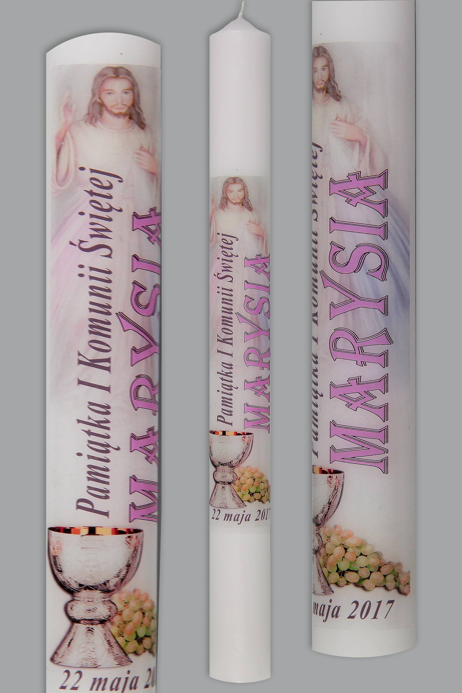 Bougie de communion pour personnalisation UK-SW-KN1f/dz Bougie de communion pour personnalisation UK-SW-KN1f/dz - obraz 0