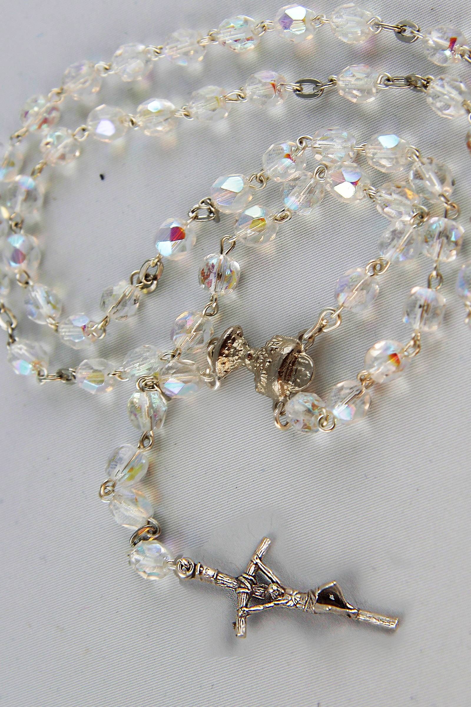 Chapelet de communion - cristal arc-en-ciel UK-KT Chapelet de communion - cristal arc-en-ciel UK-KT - obraz 0