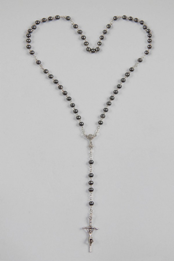 Chapelet de communion - perle graphite UK-PG Chapelet de communion - perle graphite UK-PG - obraz 2