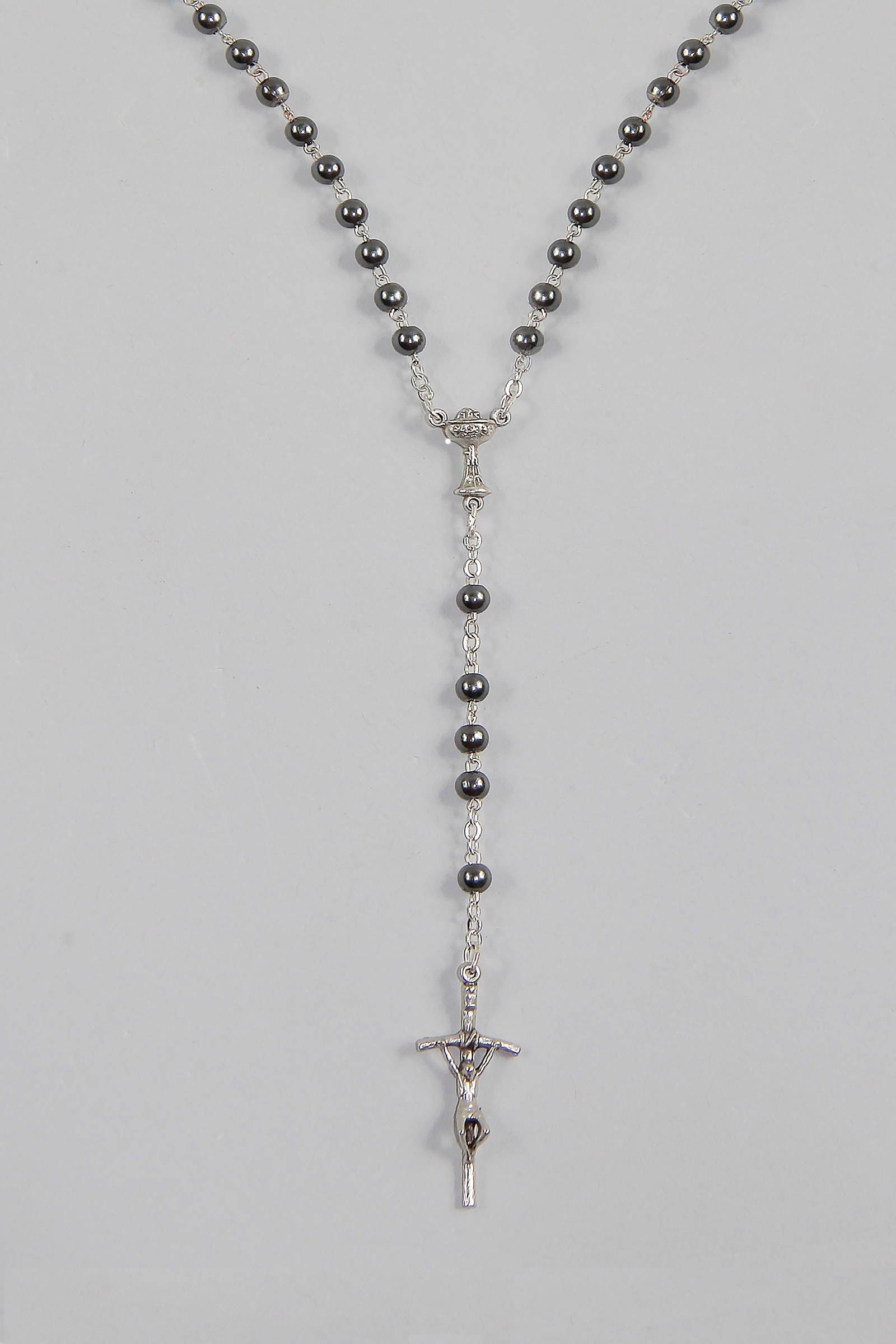 Chapelet de communion - perle graphite UK-PG Chapelet de communion - perle graphite UK-PG - obraz 3