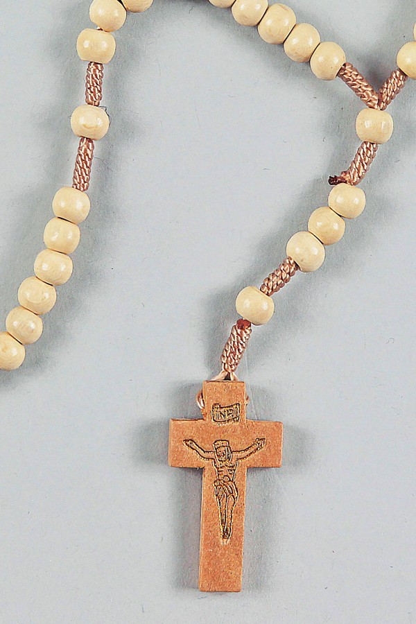 Chapelet de communion - bois UK-DJ1 Chapelet de communion - bois UK-DJ1 - obraz 2