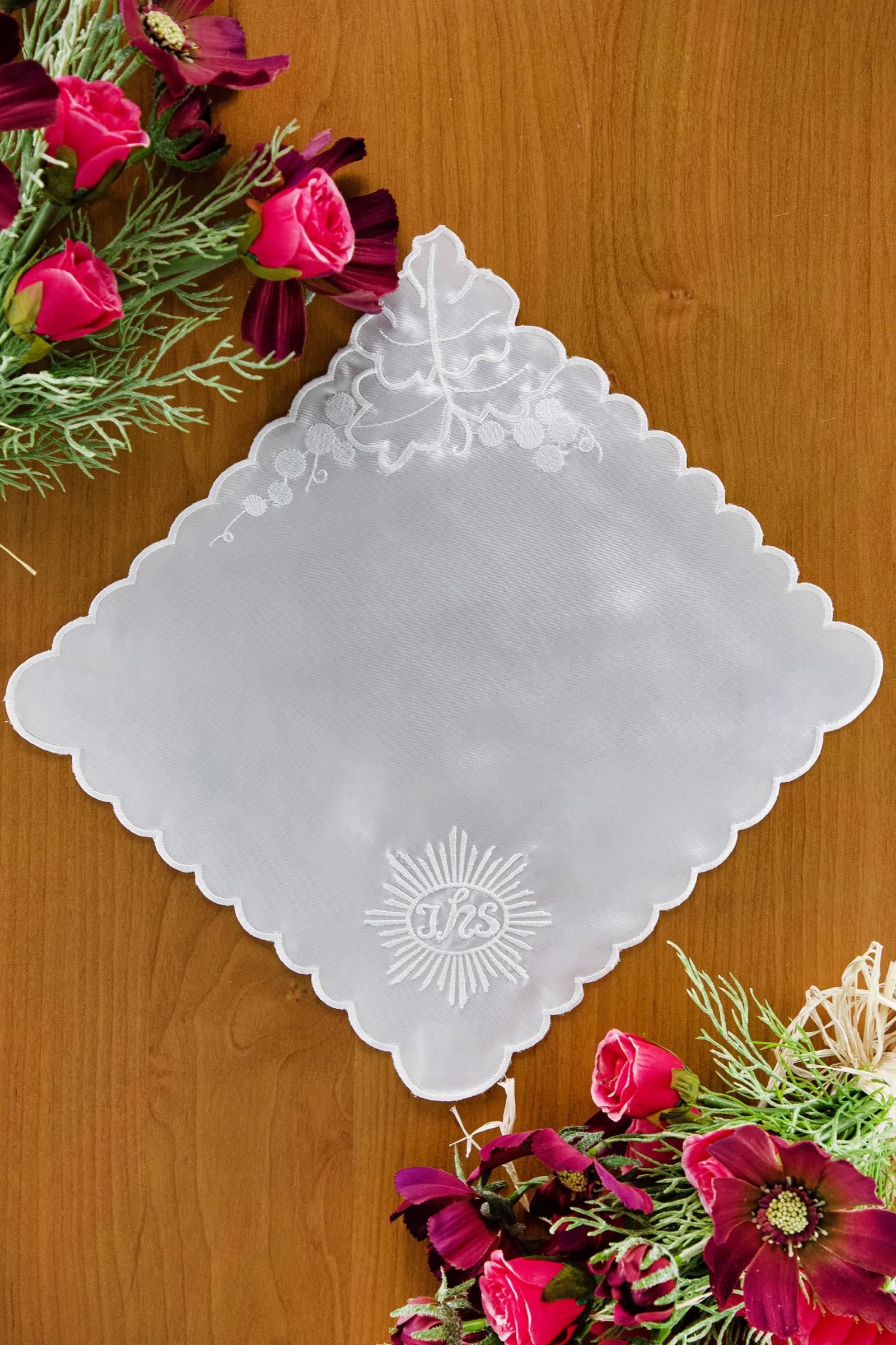 Mouchoir de communion brodé UK-CH7 Mouchoir de communion brodé UK-CH7 - obraz 0