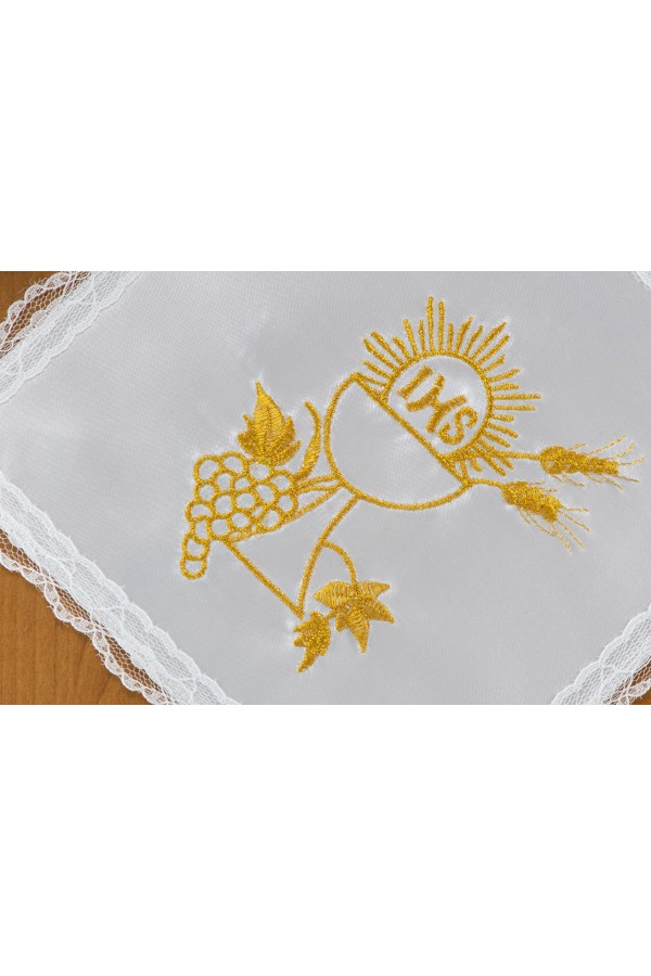Mouchoir de communion brodé UK-CH12 Mouchoir de communion brodé UK-CH12 - obraz 2