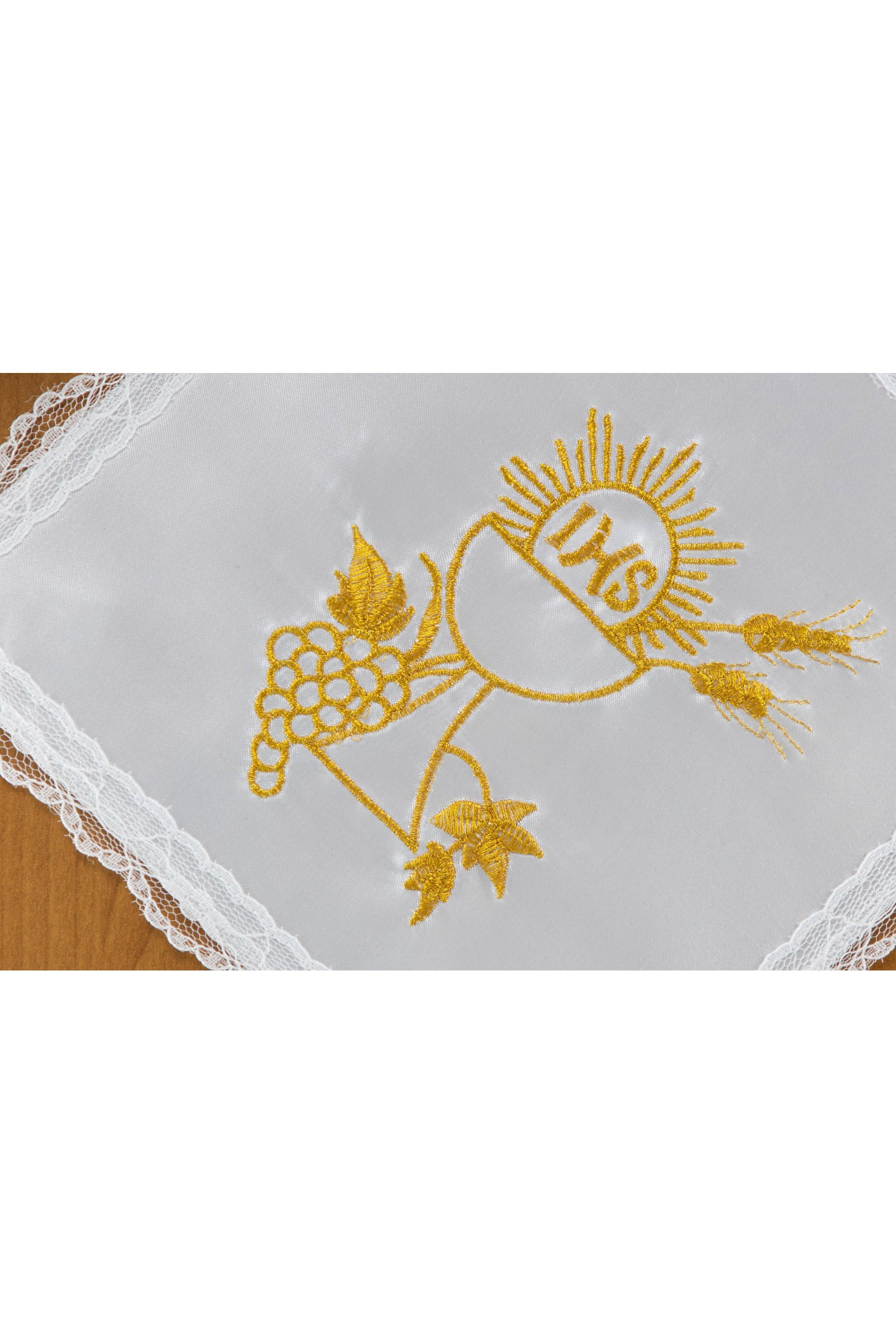 Mouchoir de communion brodé UK-CH12 Mouchoir de communion brodé UK-CH12 - obraz 2