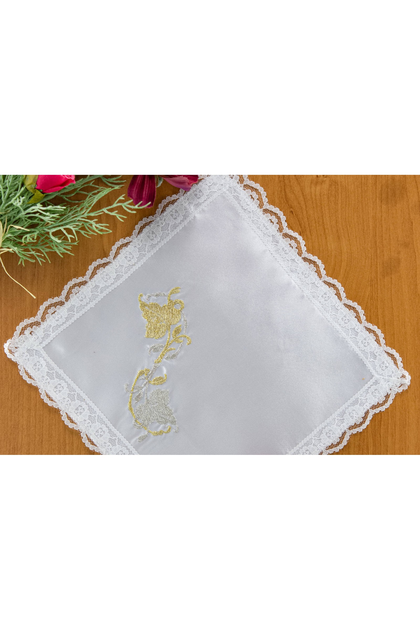 Mouchoir de communion brodé UK-CH10 Mouchoir de communion brodé UK-CH10 - obraz 2