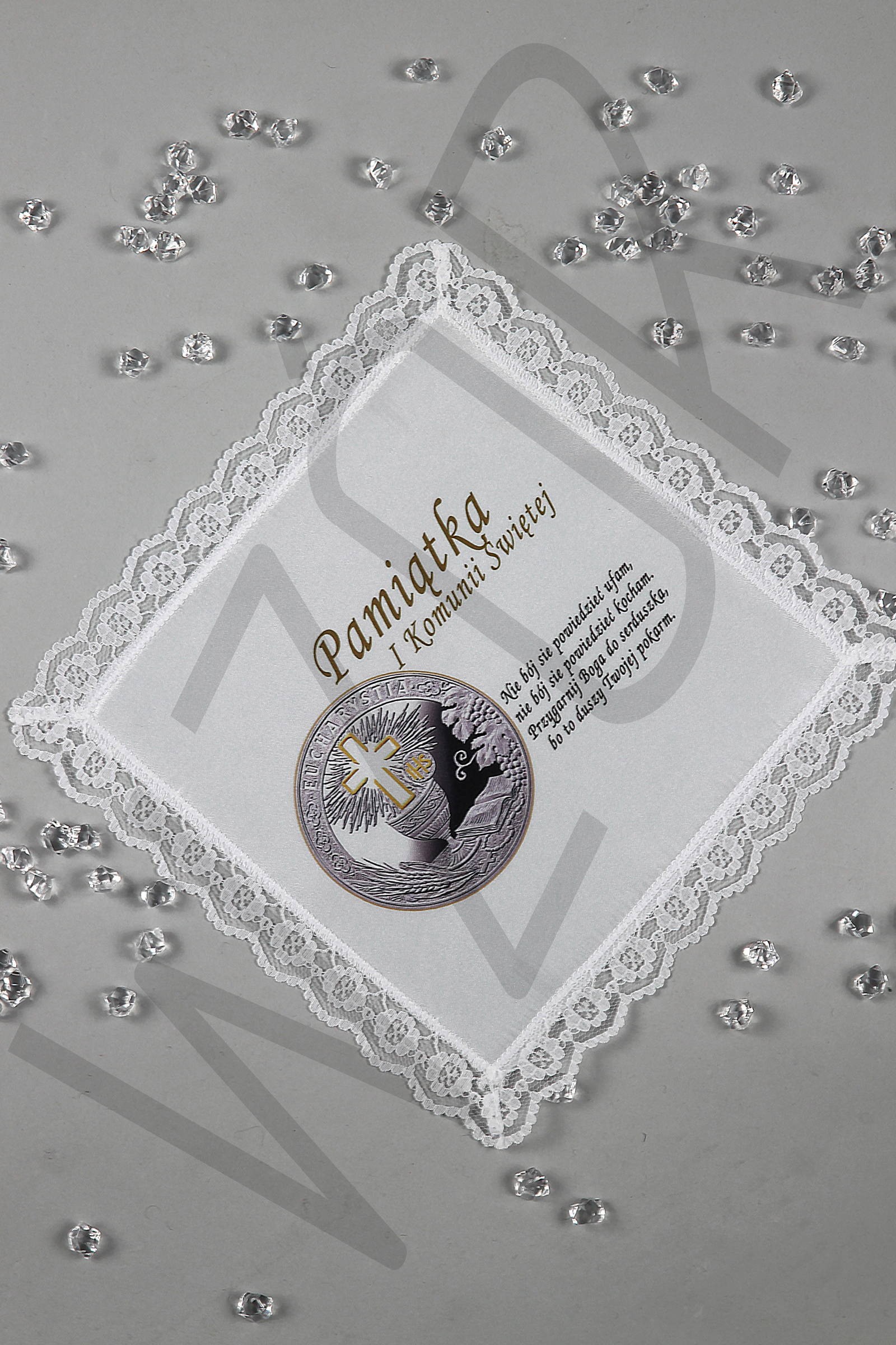 Mouchoir de communion avec graphique UK-CHG 1 Mouchoir de communion avec graphique UK-CHG 1 - obraz 0