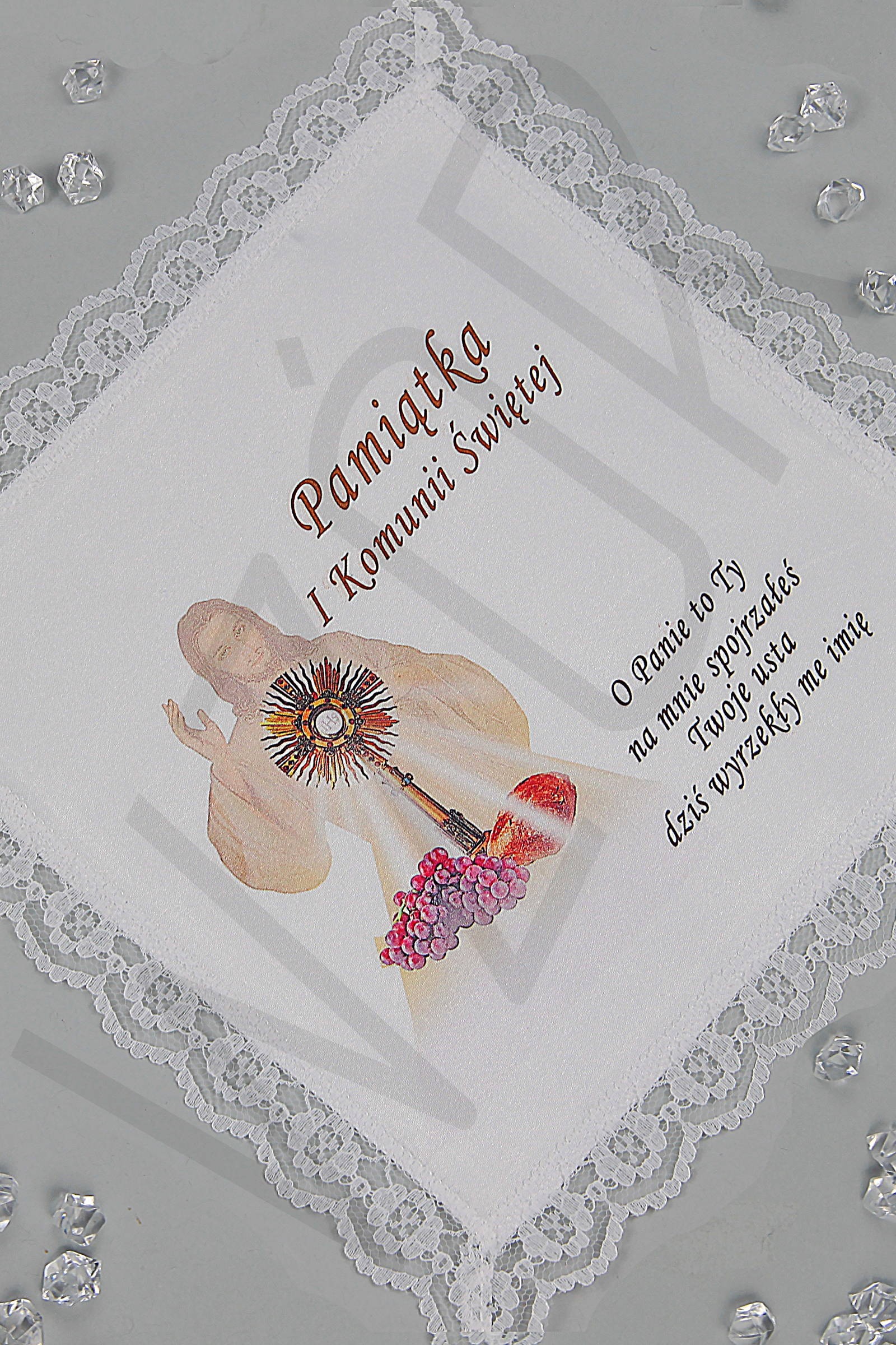 Mouchoir de communion avec motif UK-CHG 7 Mouchoir de communion avec motif UK-CHG 7 - obraz 0