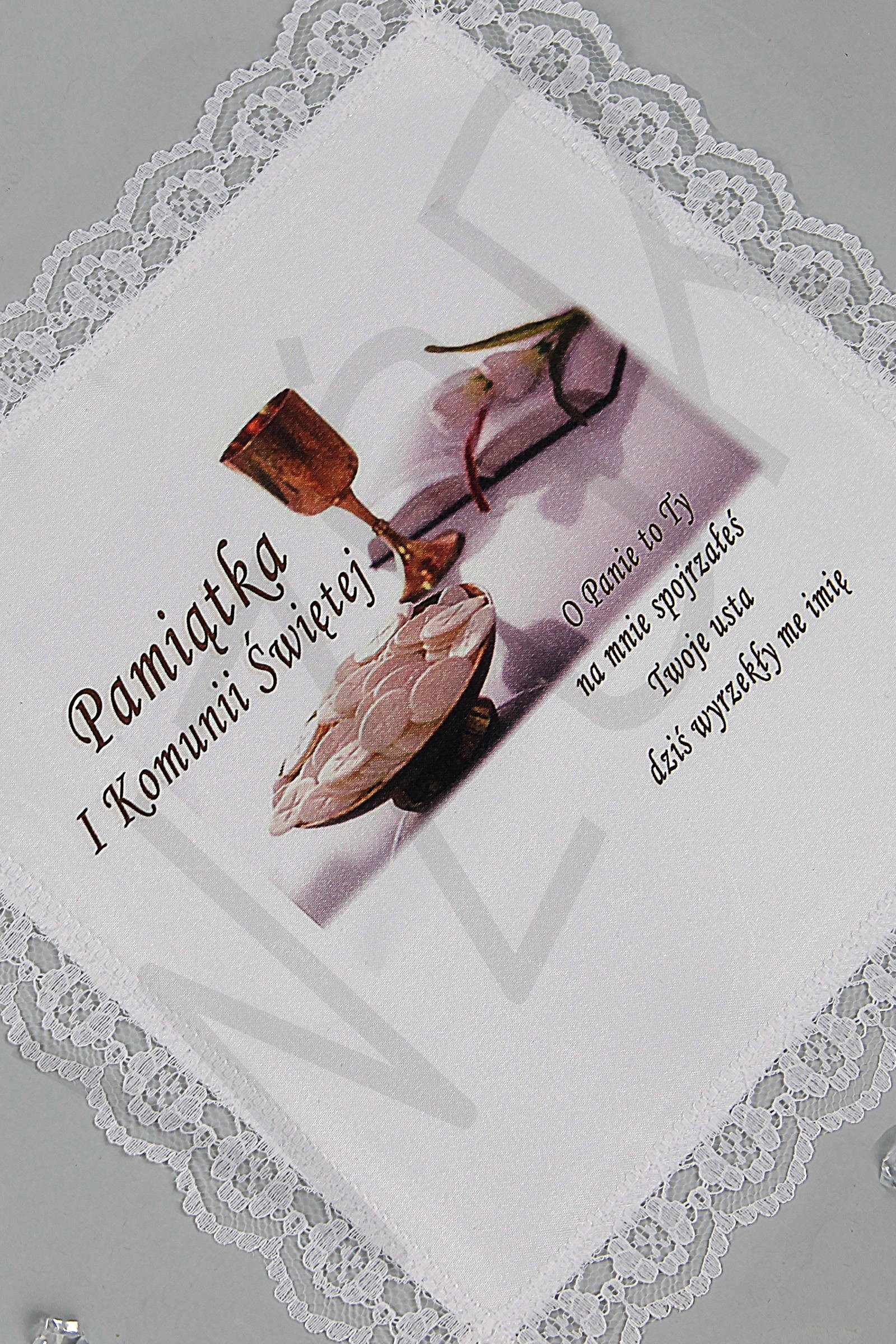 Mouchoir de communion avec graphique UK-CHG 9 Mouchoir de communion avec graphique UK-CHG 9 - obraz 0