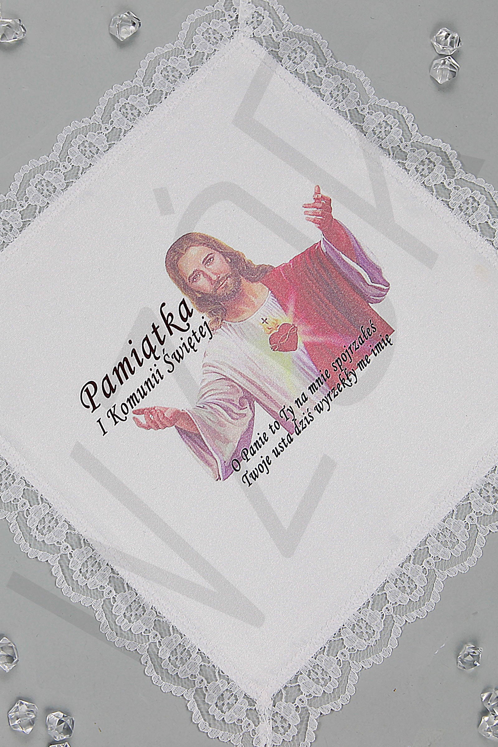 Mouchoir de communion avec graphique UK-CHG 8 Mouchoir de communion avec graphique UK-CHG 8 - obraz 0