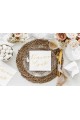 Communion napkins 8 - golden letters motif - obraz 1