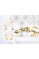 Décorations de communion - rosettes blanches - ensemble - obraz 5