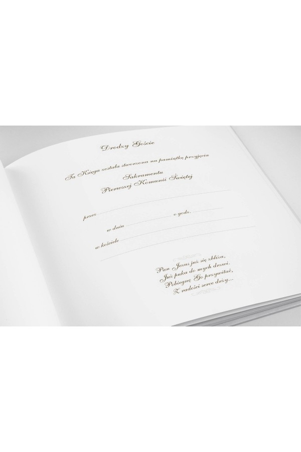 Guestbook white Guestbook white - obraz 4